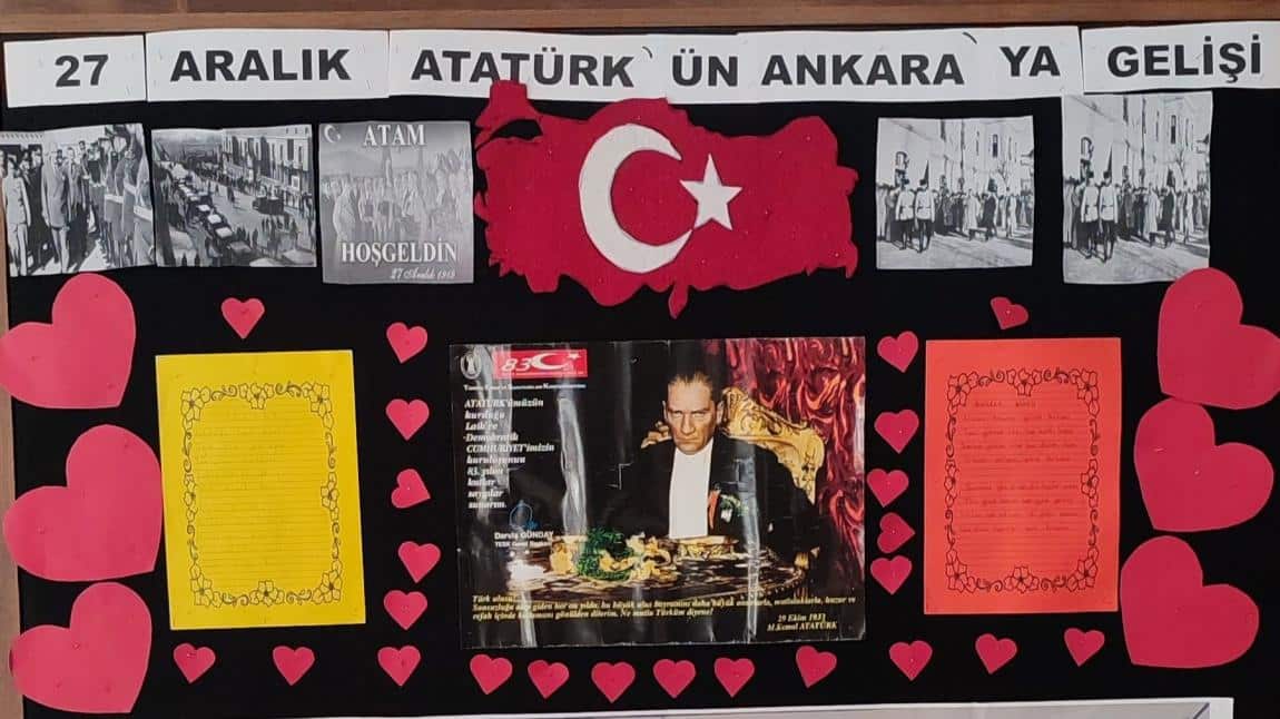 104 yıl önce bugün,38 yaşında bir önderi karşıladı Ankara.